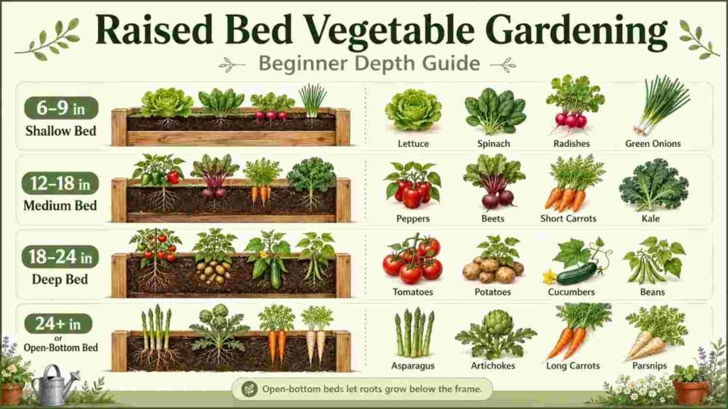 raised bed vegetable gardening for beginners 4 Choosing The Right Size For Your Raised Bed