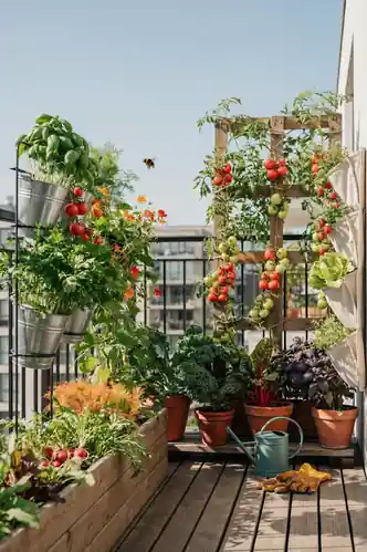 Balcony vegetable garden ideas